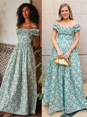 Agua by Agua Bendita Espliego Diente de Leon Maxi Dress NEW with tags